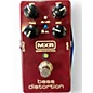 Used MXR Bass Distortion Bass Effect Pedal thumbnail