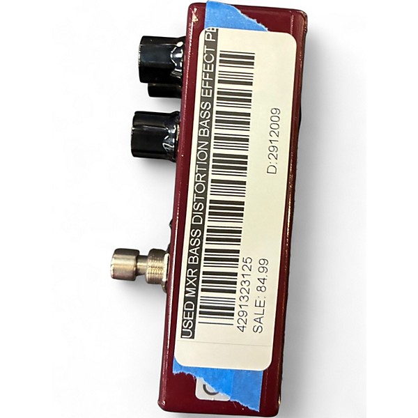 Used MXR Bass Distortion Bass Effect Pedal