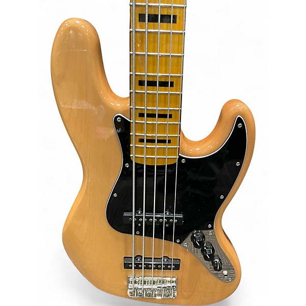 Used Squier Classic Vibe 70s Jazz Bass Natural Electric Bass Guitar