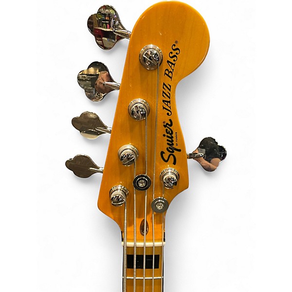 Used Squier Classic Vibe 70s Jazz Bass Natural Electric Bass Guitar