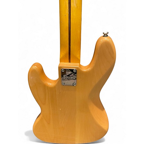 Used Squier Classic Vibe 70s Jazz Bass Natural Electric Bass Guitar