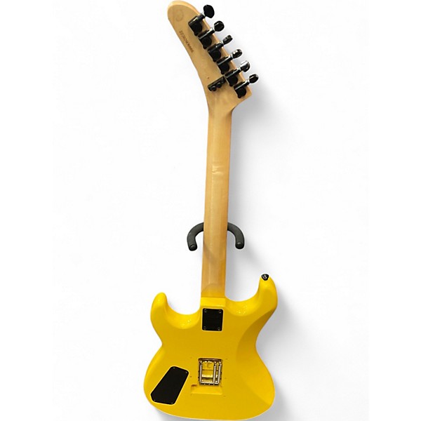 Used Kramer Baretta TV Yellow Solid Body Electric Guitar