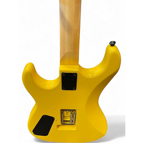 Used Kramer Baretta TV Yellow Solid Body Electric Guitar