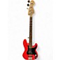 Used Squier Affinity Precision Bass Candy Apple Red Electric Bass Guitar thumbnail