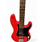 Used Squier Affinity Precision Bass Candy Apple Red Electric Bass Guitar