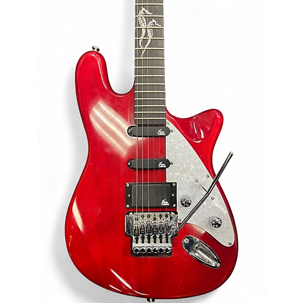 Used Juicy Guitars SPM-0071 Red Solid Body Electric Guitar