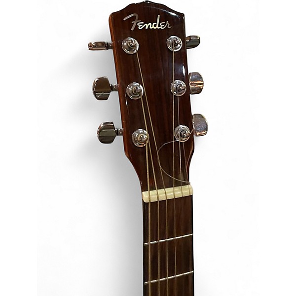 Used Fender DG21S Natural Acoustic Guitar
