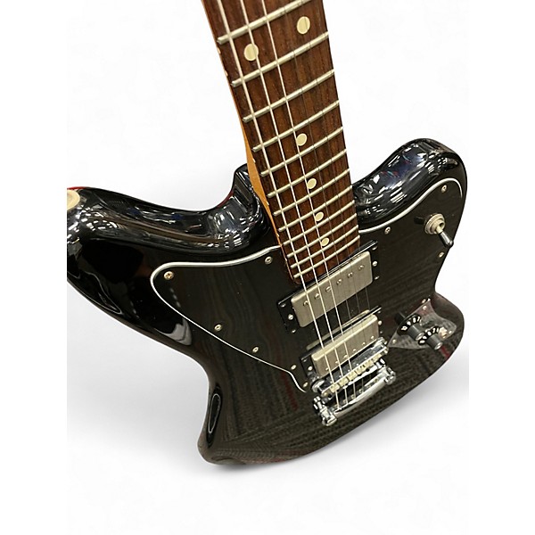 Used Fender Blacktop Jaguar HH Black Solid Body Electric Guitar