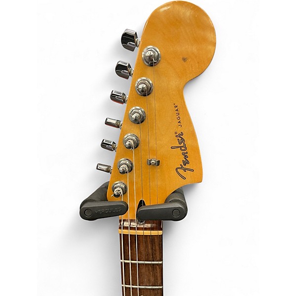 Used Fender Blacktop Jaguar HH Black Solid Body Electric Guitar