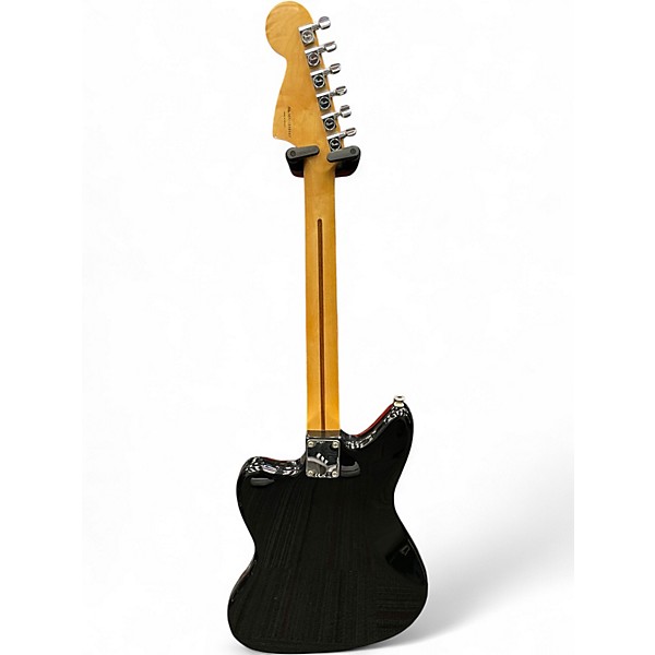 Used Fender Blacktop Jaguar HH Black Solid Body Electric Guitar