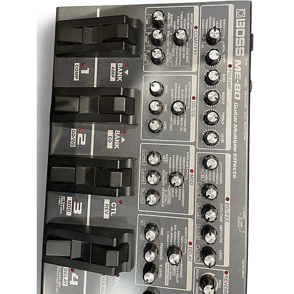 Used BOSS ME80 Guitar Multi Effect Processor