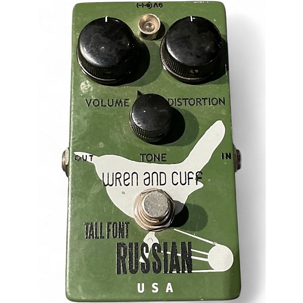 Used Wren And Cuff Tall Font Russian Effect Pedal