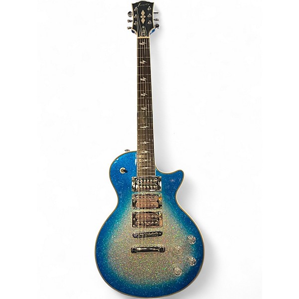Used Firefly FFLPS-BBL-B-671 Elite Series Metallic Blue Solid Body Electric Guitar