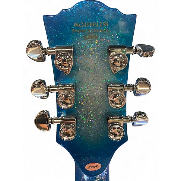 Used Firefly FFLPS-BBL-B-671 Elite Series Metallic Blue Solid Body Electric Guitar