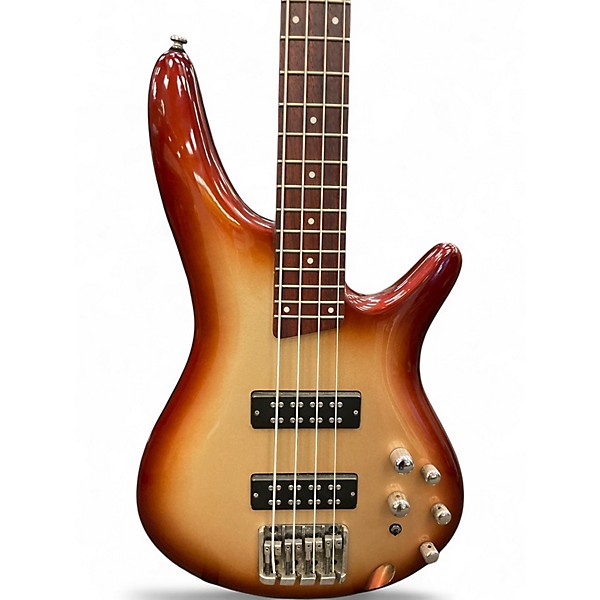 Used Ibanez SD 3 Tone Sunburst Electric Bass Guitar