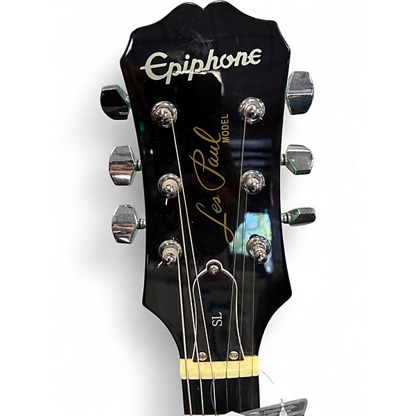 Used Epiphone Les Paul SL Turquoise Solid Body Electric Guitar