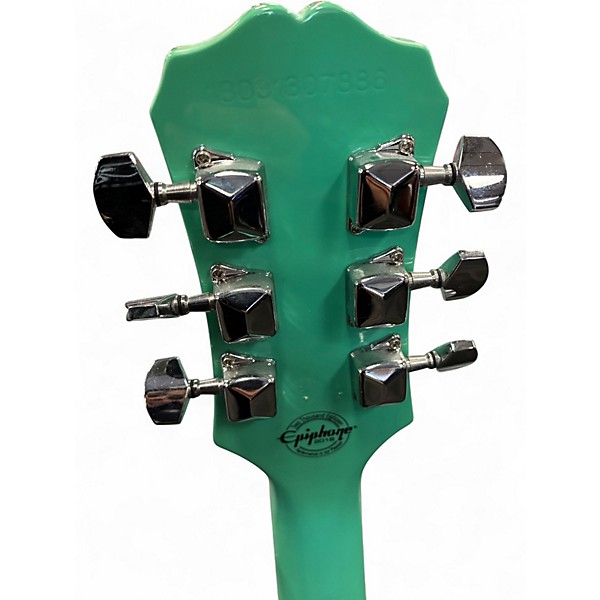Used Epiphone Les Paul SL Turquoise Solid Body Electric Guitar