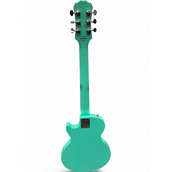 Used Epiphone Les Paul SL Turquoise Solid Body Electric Guitar