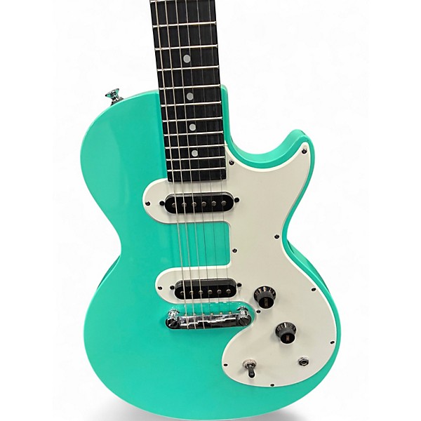Used Epiphone Les Paul SL Turquoise Solid Body Electric Guitar
