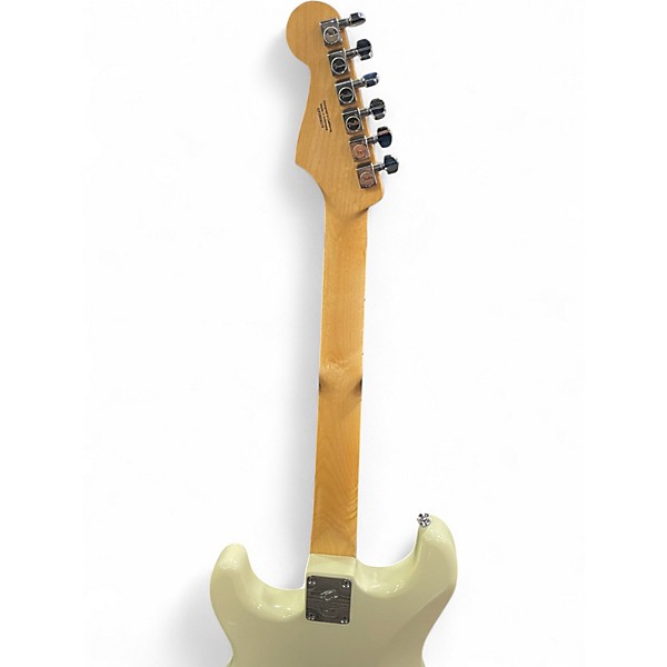 Used Fender Standard Stratocaster Olympic White Solid Body Electric Guitar