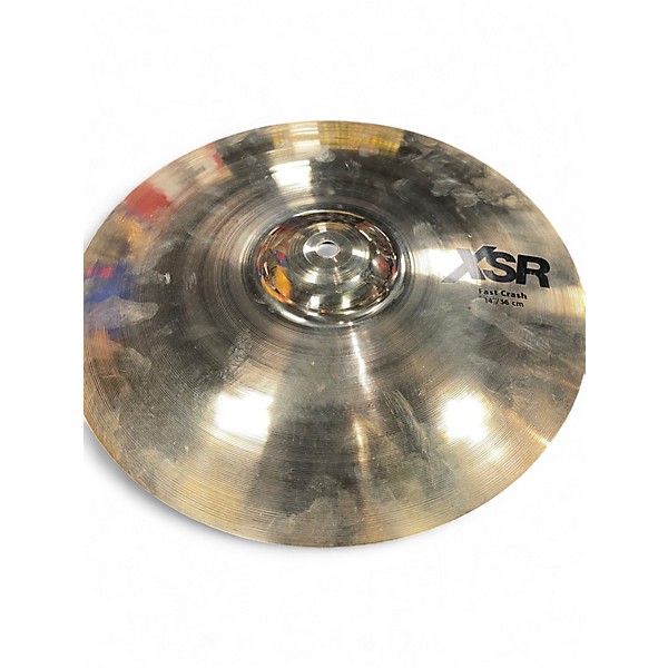 Used SABIAN 14in XSR Fast Crash Cymbal