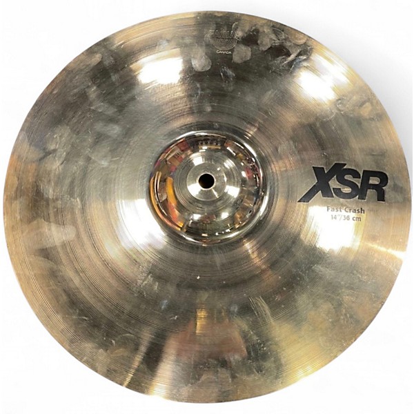 Used SABIAN 14in XSR Fast Crash Cymbal