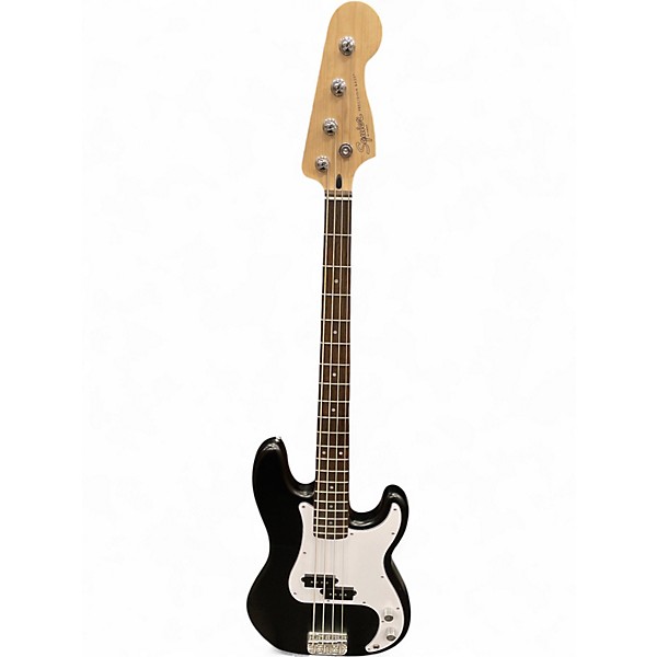 Used Squier Affinity Precision Bass Black Electric Bass Guitar