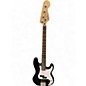 Used Squier Affinity Precision Bass Black Electric Bass Guitar thumbnail