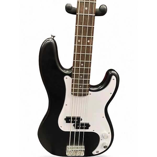 Used Squier Affinity Precision Bass Black Electric Bass Guitar
