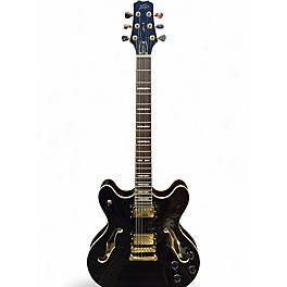 Used Peavey JF-1 Black Hollow Body Electric Guitar
