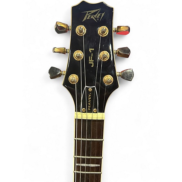 Used Peavey JF-1 Black Hollow Body Electric Guitar