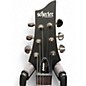 Used Schecter Guitar Research Demon 6 Black Solid Body Electric Guitar