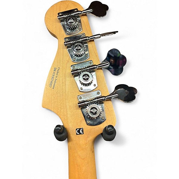 Used Squier P-BASS SPECIAL Black Electric Bass Guitar