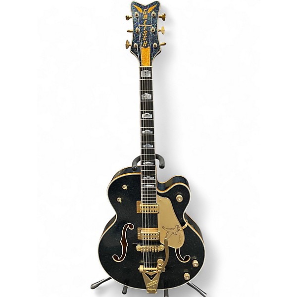 Used 2026 Gretsch Guitars Masterbuilt 6136-CS Black Hollow Body Electric Guitar
