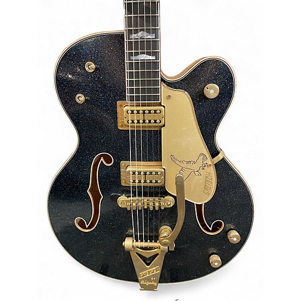 Used 2026 Gretsch Guitars Masterbuilt 6136-CS Black Hollow Body Electric Guitar