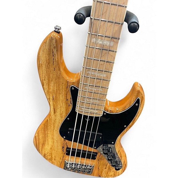 Used Bass Mods Soap Bar Natural Electric Bass Guitar
