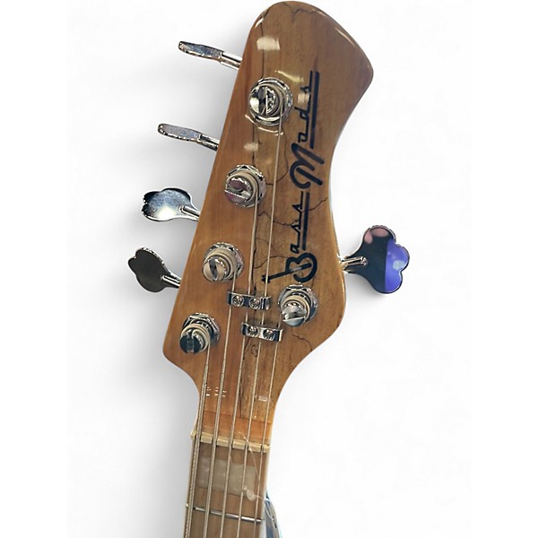 Used Bass Mods Soap Bar Natural Electric Bass Guitar