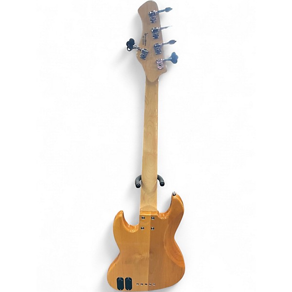 Used Bass Mods Soap Bar Natural Electric Bass Guitar