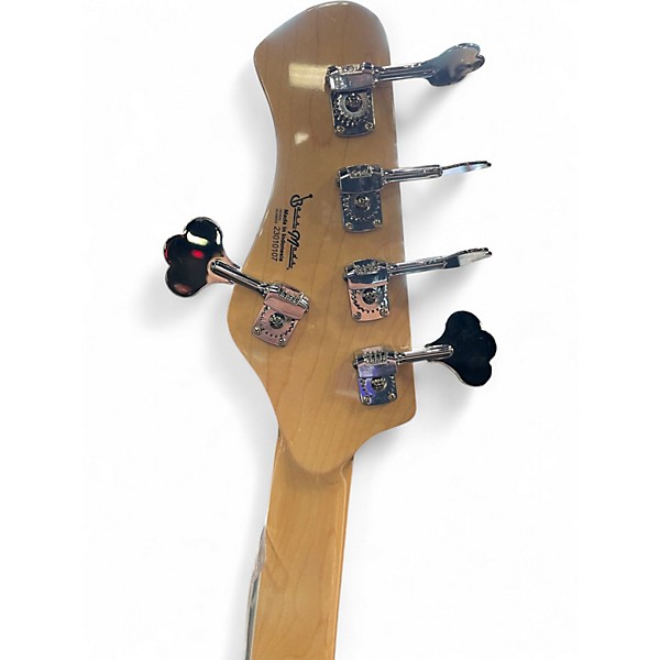 Used Bass Mods Soap Bar Natural Electric Bass Guitar