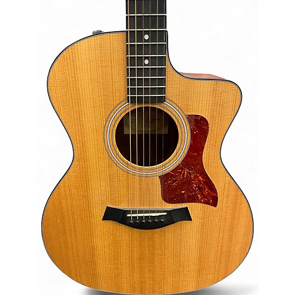 Used Taylor 114CE Natural Acoustic Electric Guitar