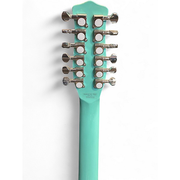 Used Danelectro 12SDC 12-String Pelham Blue Solid Body Electric Guitar