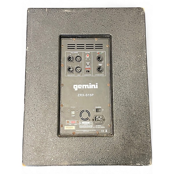Used Gemini ZRX-S15P Powered Subwoofer