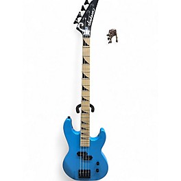 Used Jackson JS1M Blue Electric Bass Guitar