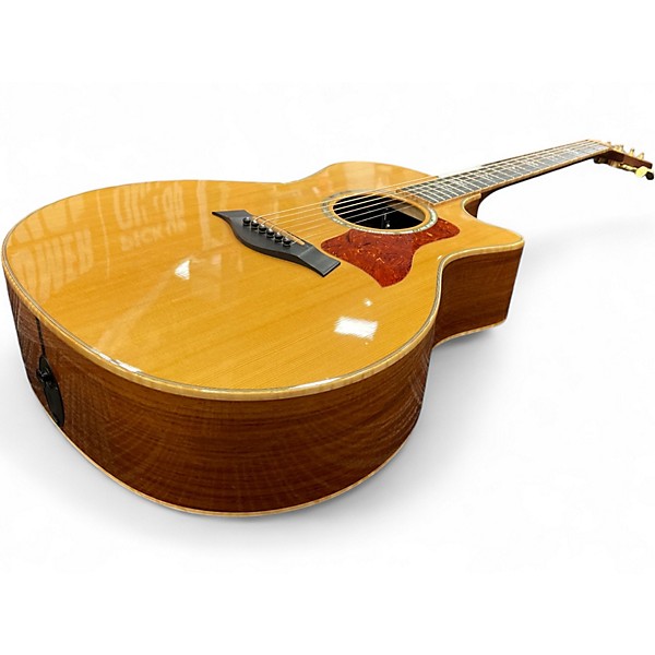 Used Taylor 814CE Natural Acoustic Electric Guitar