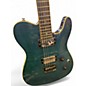 Used Fender Special Edition Custom Telecaster FMT HH Blue Solid Body Electric Guitar thumbnail
