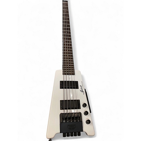 Used Steinberger Spirit XT-25 White Electric Bass Guitar