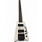 Used Steinberger Spirit XT-25 White Electric Bass Guitar thumbnail