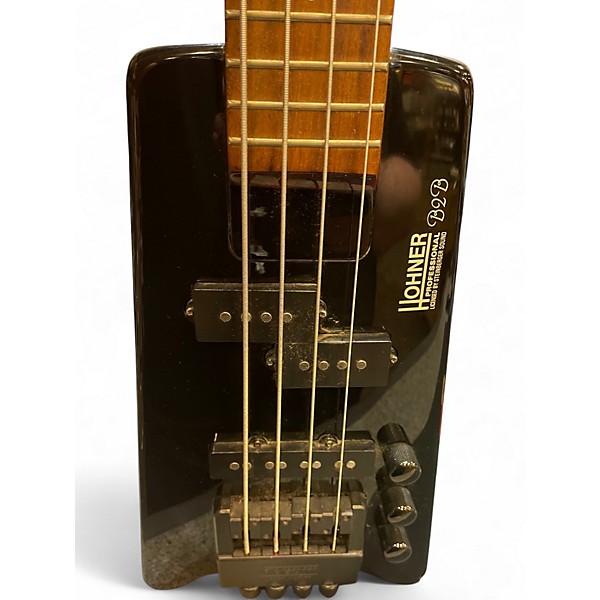 Used Hohner B2B Black Electric Bass Guitar