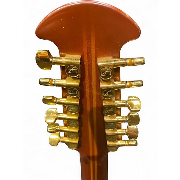 Used Ovation 2985-1 2 Tone Sunburst 12 String Acoustic Electric Guitar