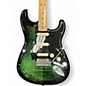 Used 2021 Fender Limited Edition Player Stratocaster Plus Top HSS Trans Green Solid Body Electric Guitar